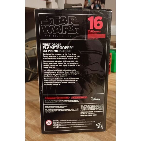Hasbro Star Wars Black Series First Order -  FLAMETROOPER Figure 16 - Picture 2 of 4